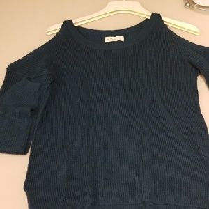 Hollister cold shoulder sweater
